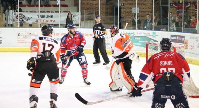 Photo hockey match Angers  - Epinal  le 17/09/2017