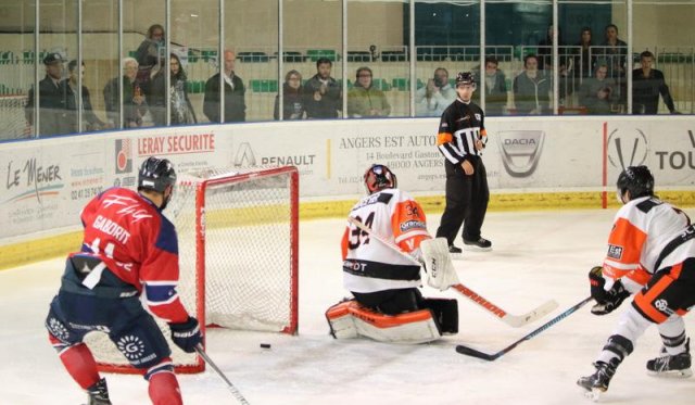 Photo hockey match Angers  - Epinal  le 17/09/2017