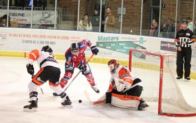 Photo hockey match Angers  - Epinal  le 17/09/2017
