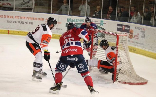 Photo hockey match Angers  - Epinal  le 17/09/2017