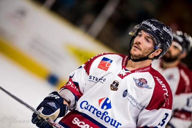 Photo hockey match Chamonix  - Angers  le 19/09/2017