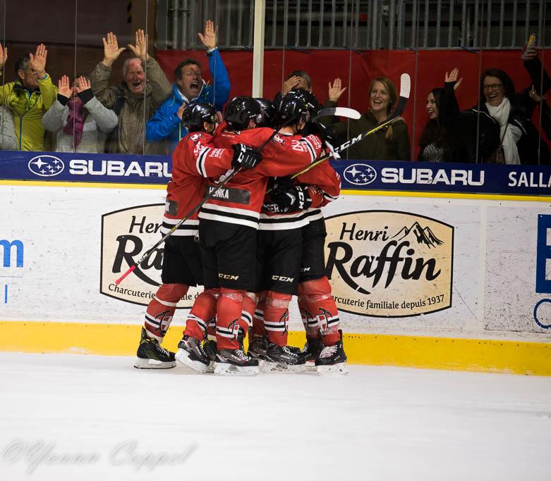 Chamonix  5 - 4 Angers 
