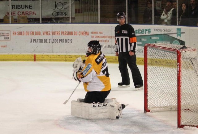 Photo hockey match Angers  - Strasbourg  le 22/09/2017