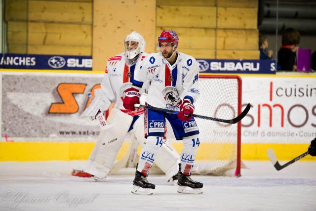 Photo hockey match Chamonix  - Lyon le 24/09/2017