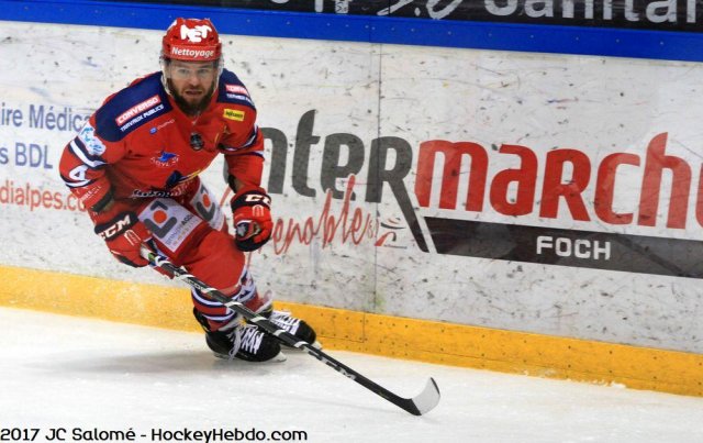 Photo hockey match Grenoble  - Angers  le 26/09/2017