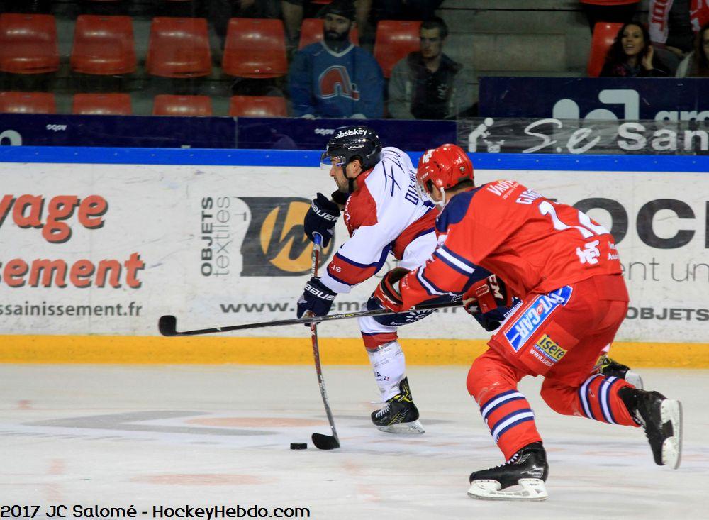 Grenoble  5 - 6 Angers 