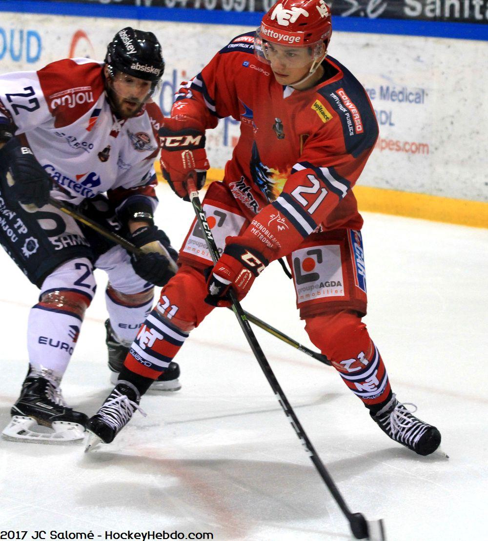 Grenoble  5 - 6 Angers 
