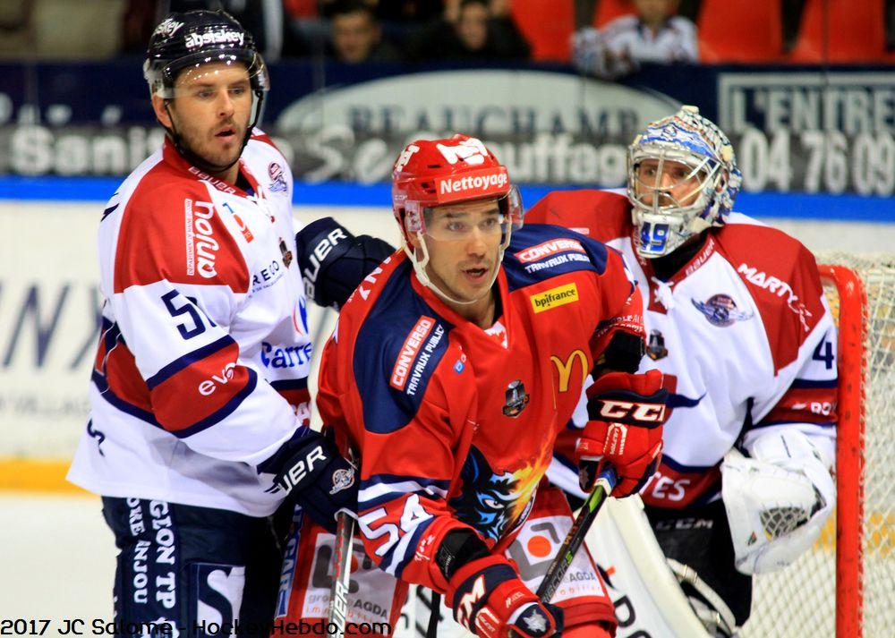 Grenoble  5 - 6 Angers 
