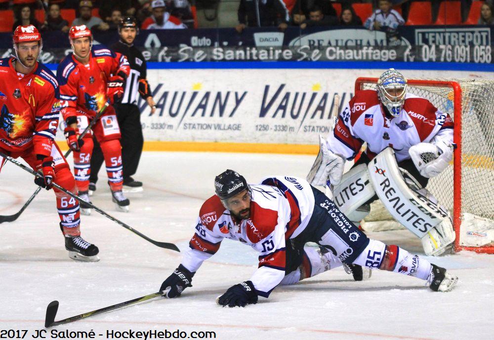 Grenoble  5 - 6 Angers 