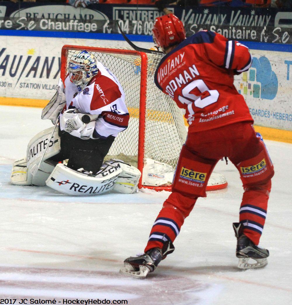 Grenoble  5 - 6 Angers 