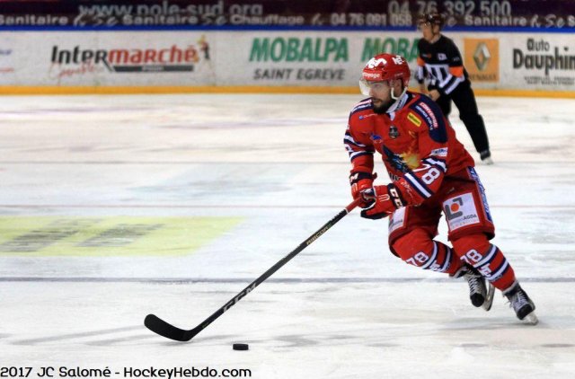 Photo hockey match Grenoble  - Angers  le 26/09/2017