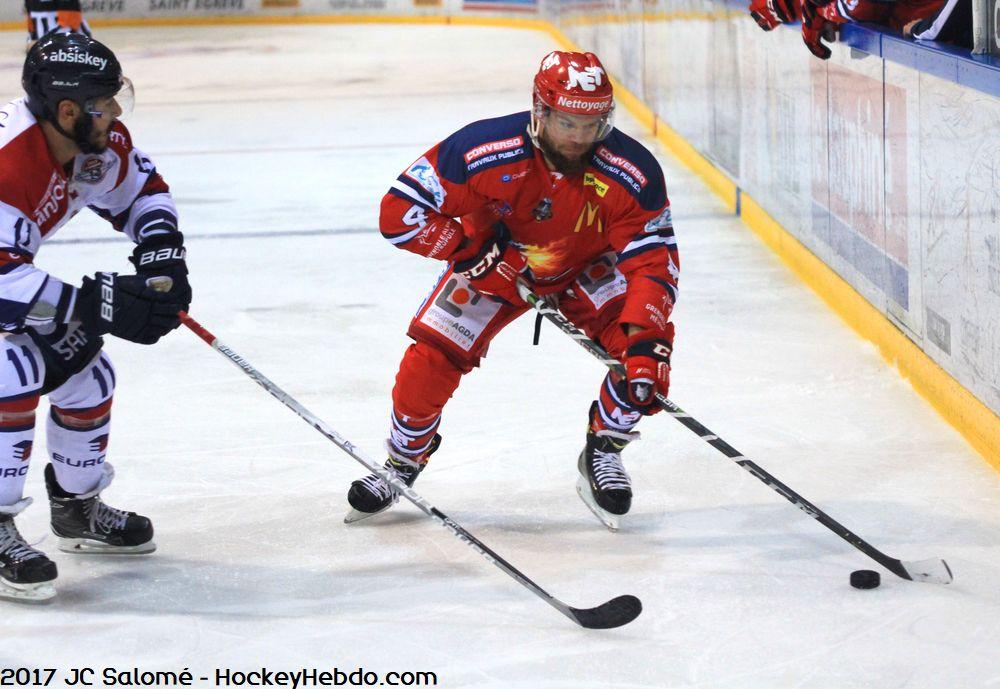 Grenoble  5 - 6 Angers 