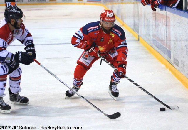 Photo hockey match Grenoble  - Angers  le 26/09/2017