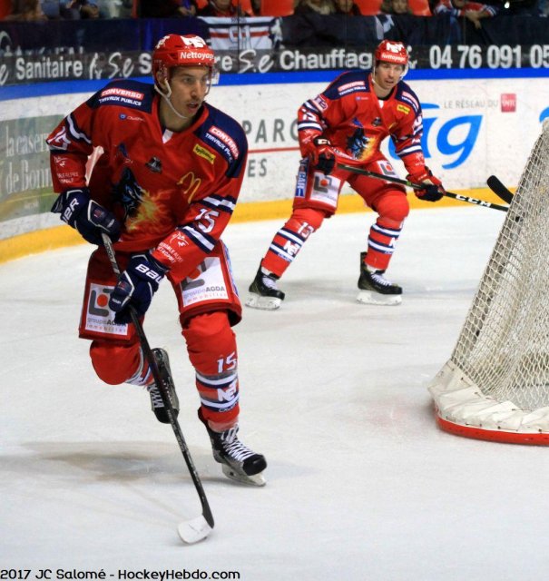 Photo hockey match Grenoble  - Angers  le 26/09/2017