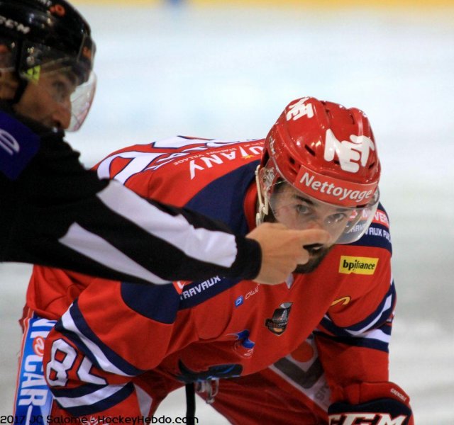 Photo hockey match Grenoble  - Angers  le 26/09/2017