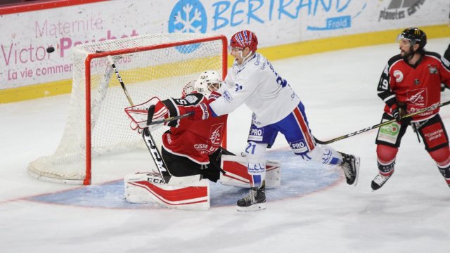 Photo hockey match Amiens  - Lyon le 26/09/2017
