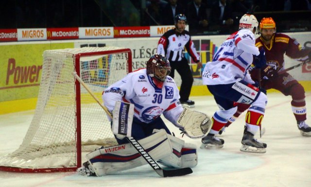 Photo hockey match Genève - Zürich le 28/09/2017