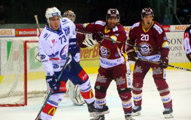 Photo hockey match Genève - Zürich le 28/09/2017
