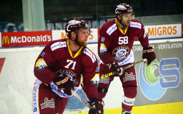 Photo hockey match Genève - Zürich le 28/09/2017
