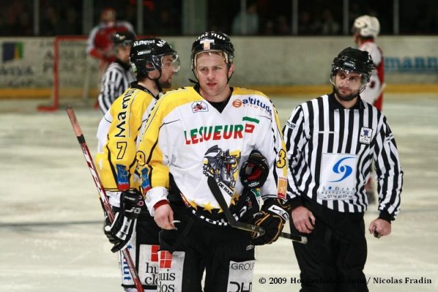 Photo hockey match Briançon  - Rouen le 21/02/2009