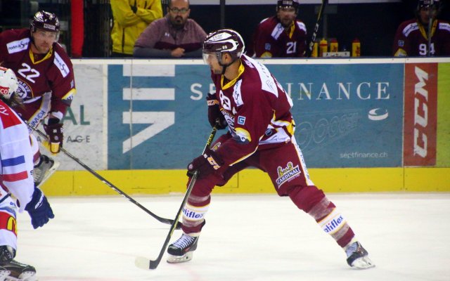 Photo hockey match Genève - Zürich le 28/09/2017