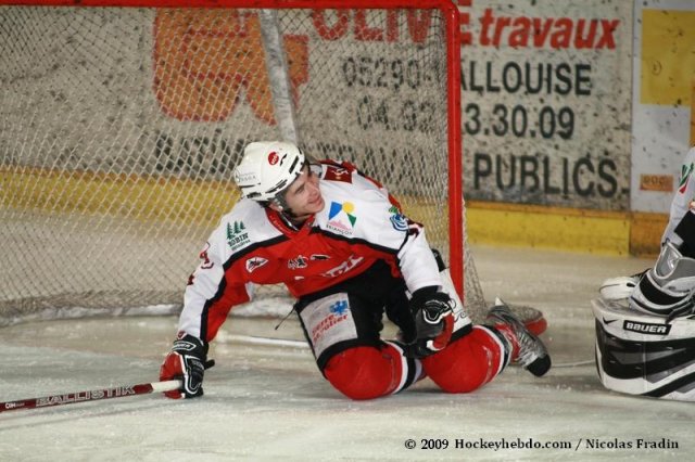 Photo hockey match Briançon  - Rouen le 21/02/2009