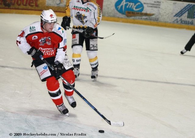 Photo hockey match Briançon  - Rouen le 21/02/2009