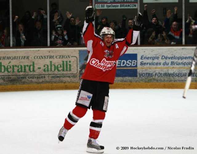 Photo hockey match Briançon  - Rouen le 21/02/2009