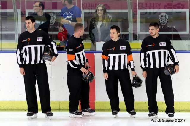 Photo hockey match Nice - Angers  le 01/10/2017