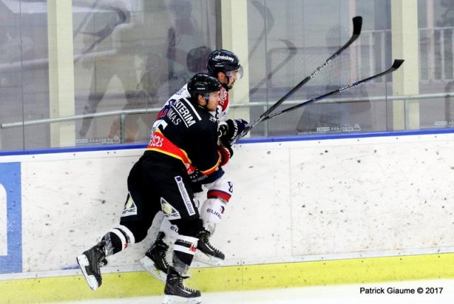 Photo hockey match Nice - Angers  le 01/10/2017