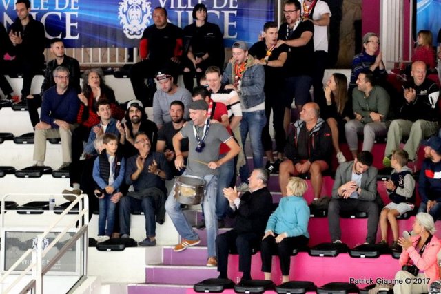 Photo hockey match Nice - Angers  le 01/10/2017