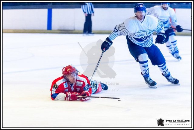 Photo hockey match Amnéville - Paris (FV) le 30/09/2017