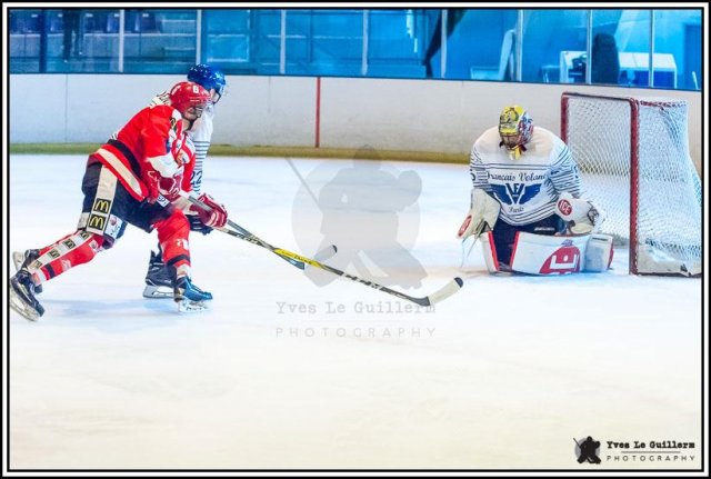 Photo hockey match Amnéville - Paris (FV) le 30/09/2017