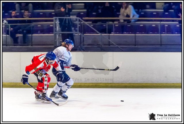 Photo hockey match Amnéville - Paris (FV) le 30/09/2017