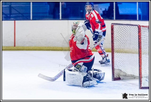 Photo hockey match Amnéville - Paris (FV) le 30/09/2017