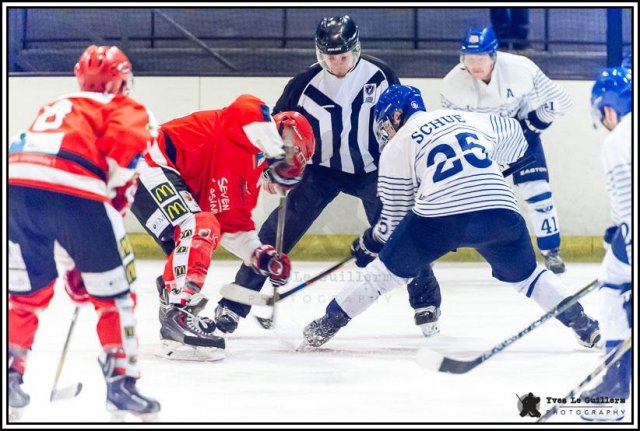 Photo hockey match Amnéville - Paris (FV) le 30/09/2017
