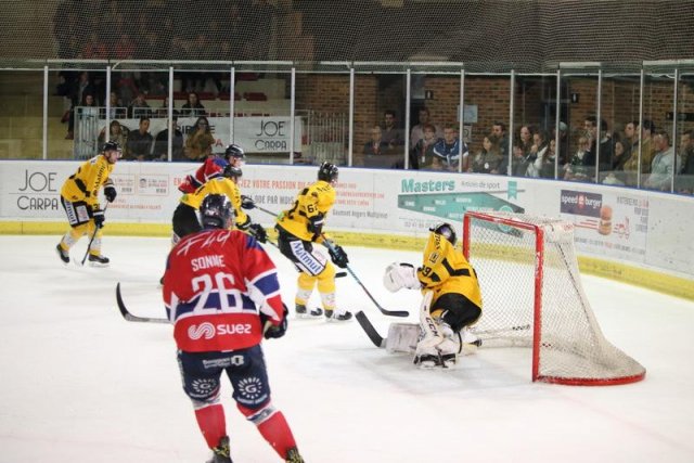 Photo hockey match Angers  - Rouen le 03/10/2017