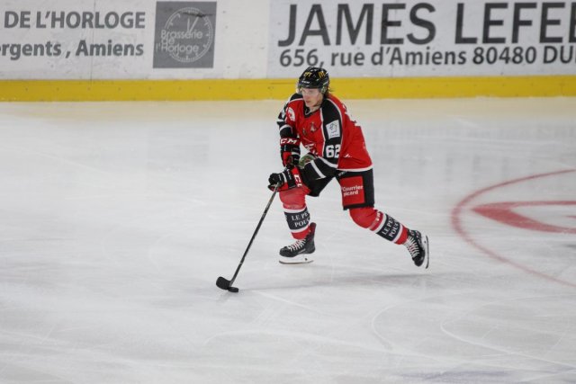 Photo hockey match Amiens  - Grenoble  le 03/10/2017