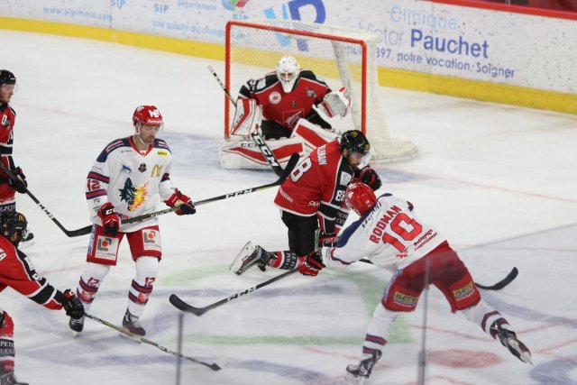 Photo hockey match Amiens  - Grenoble  le 03/10/2017