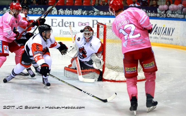 Photo hockey match Grenoble  - Epinal  le 06/10/2017