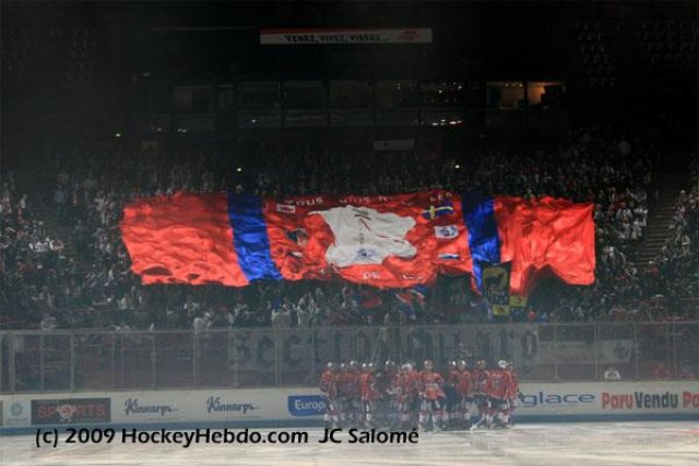 Photo hockey match Grenoble  - Dijon  le 22/02/2009