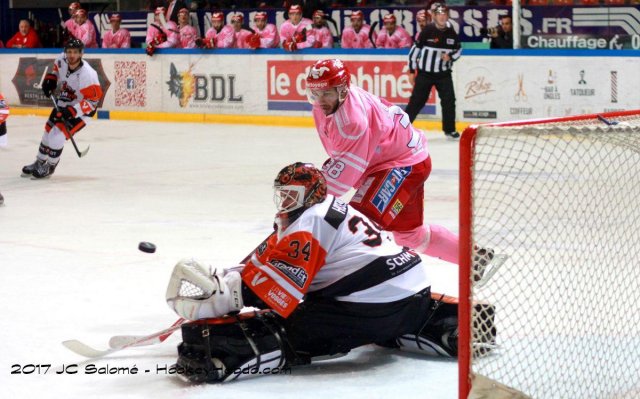 Photo hockey match Grenoble  - Epinal  le 06/10/2017