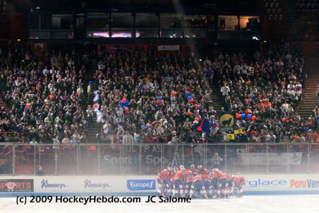 Photo hockey match Grenoble  - Dijon  le 22/02/2009
