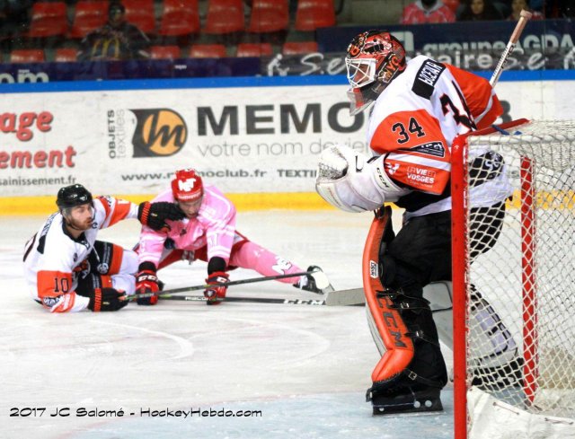 Photo hockey match Grenoble  - Epinal  le 06/10/2017