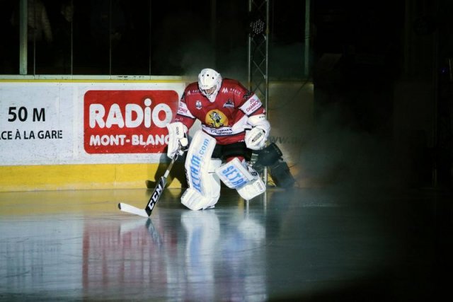 Photo hockey match Chamonix  - Strasbourg  le 06/10/2017