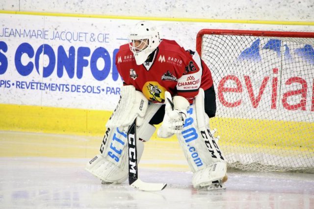 Photo hockey match Chamonix  - Strasbourg  le 06/10/2017