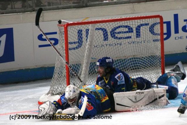 Photo hockey match Grenoble  - Dijon  le 22/02/2009