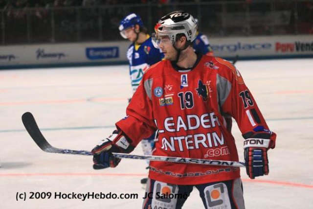 Photo hockey match Grenoble  - Dijon  le 22/02/2009
