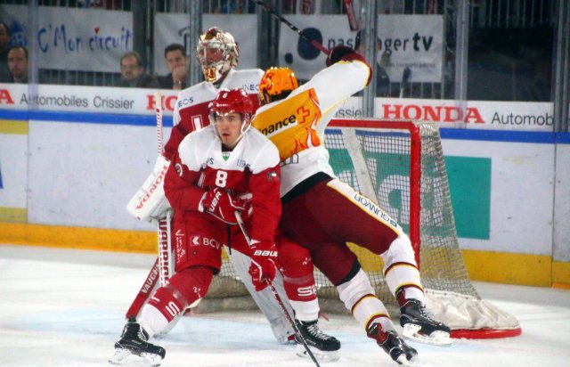 Photo hockey match Lausanne - Genève le 10/10/2017