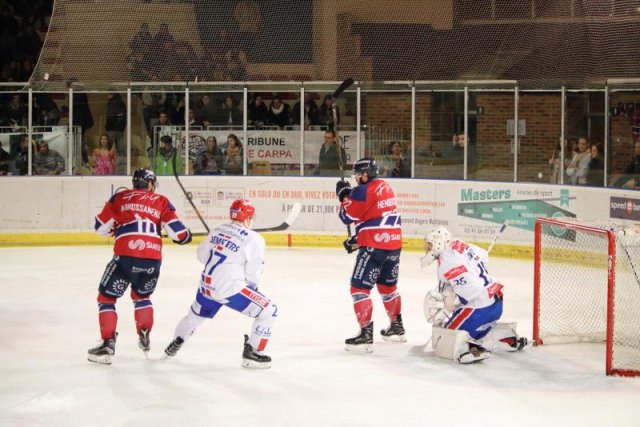 Photo hockey match Angers  - Lyon le 10/10/2017